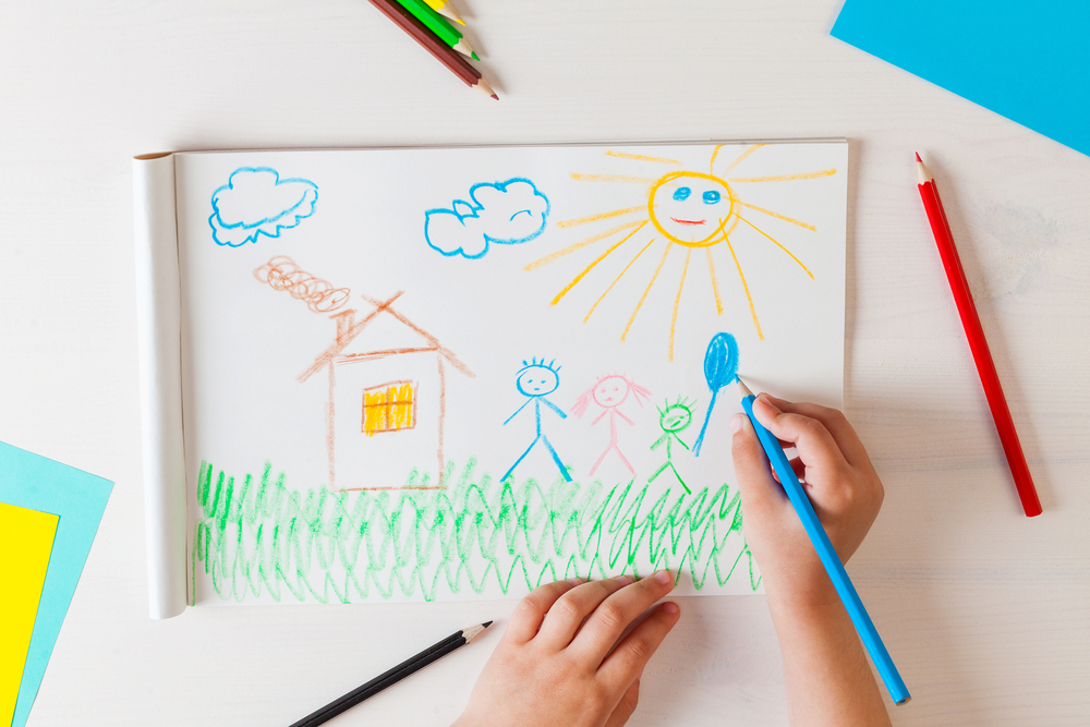 Как да тълкуваме цветовете в детските рисунки 
