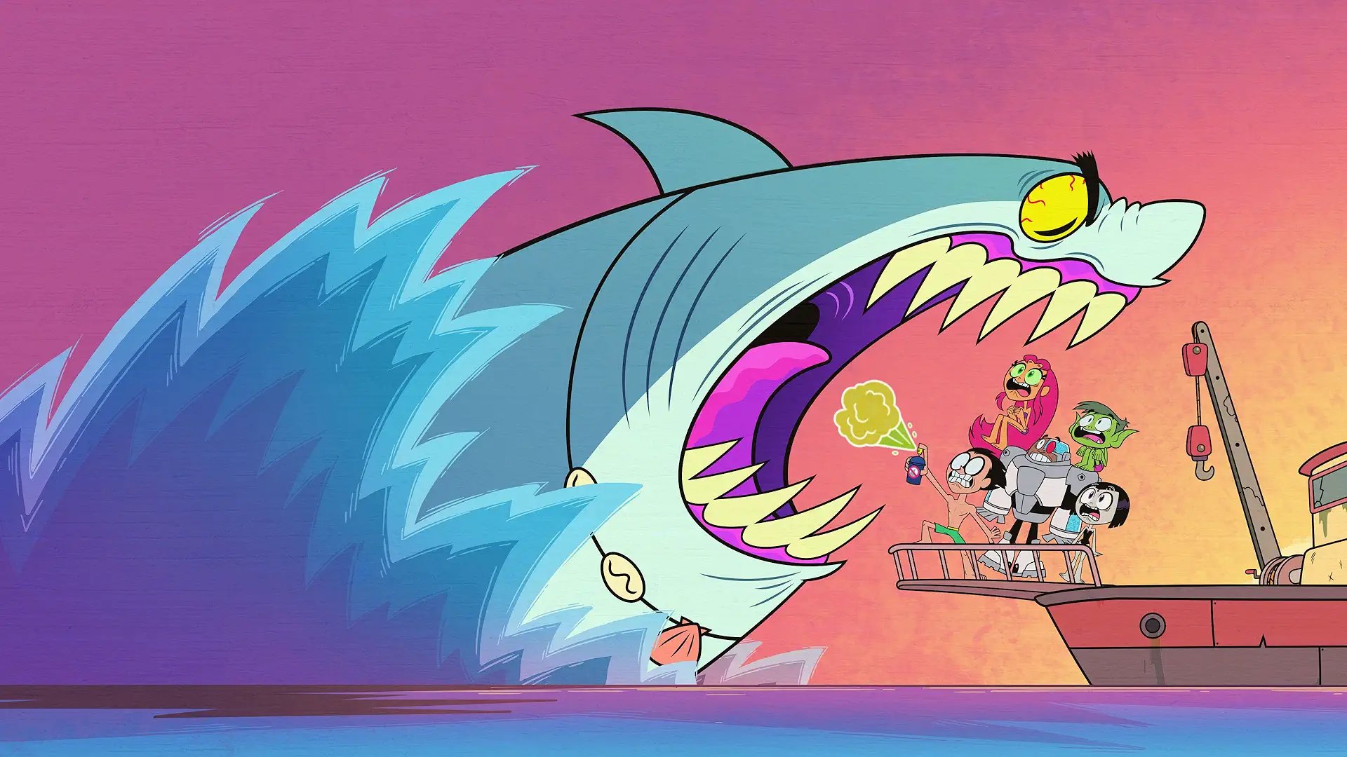 „Малки Титани: В готовност“ отбелязва Седмицата на акулите