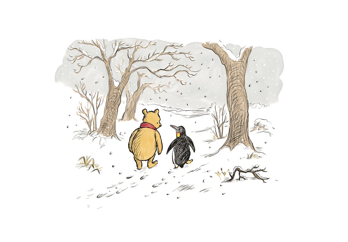 Мечо Пух се завръща с нов приятел – пингвин 