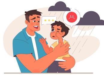 Как да предпазите детето от собствените страхове 