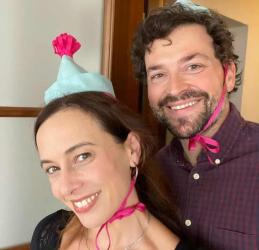 Весела Бабинова и Владо Зомбори с голям семеен празник  