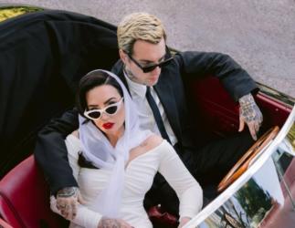 Деми Ловато се омъжи на романтична церемония в Южна Калифорния 