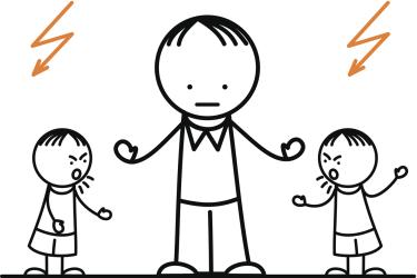 Когато е ядосано, детето посяга и бие 