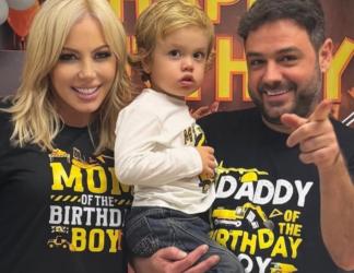 Камелия празнува заедно с Баян  