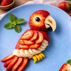 Пернати и опашати от ягоди и банан  