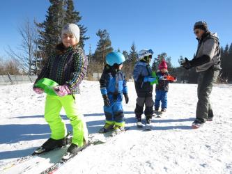 Ски градина на Витоша за деца 