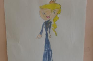 Принцеса с коронка  