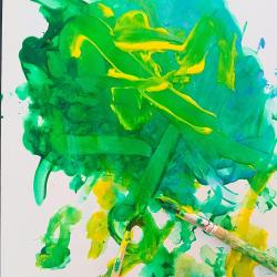 Зеленото и 3-годишната Бояна  