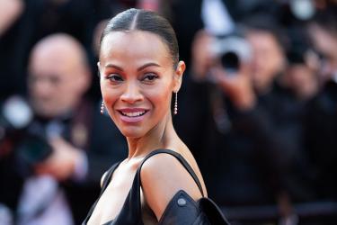 Зоуи Салдана срещна децата си с папата 