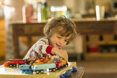 Детето има купища играчки. Напълно излишни са и пречат. Защо  