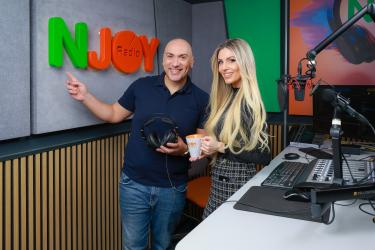 „Добро утро, N-JOY“: Мартина и Играта поемат сутрешния ефир в юбилейната 20-а година на радиото 