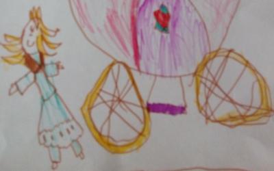 Принцеса с каляска 