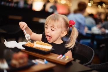 Детето налита предимно на сладко 