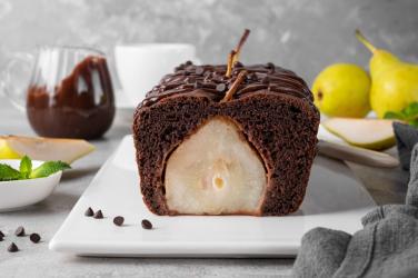 Готвим заедно и вкусно: Шоколадов кекс с круши 