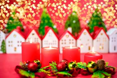 Как да украсите дома без елха 