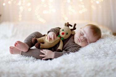 Първата Коледа на бебето 