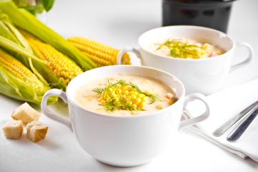 Готвим заедно и вкусно: Кадифена супа от царевица 