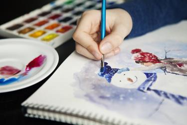 Зимни пейзажи 