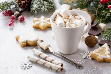 Как да направите бисквитки за Дядо Коледа 