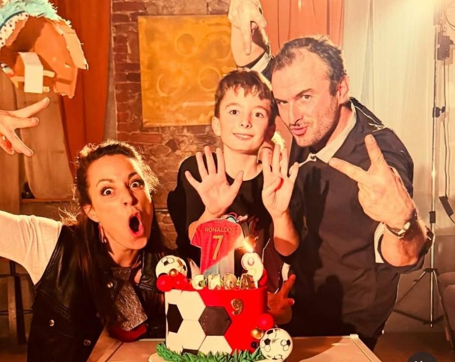 Синът на Силвия Петкова стана на 9 