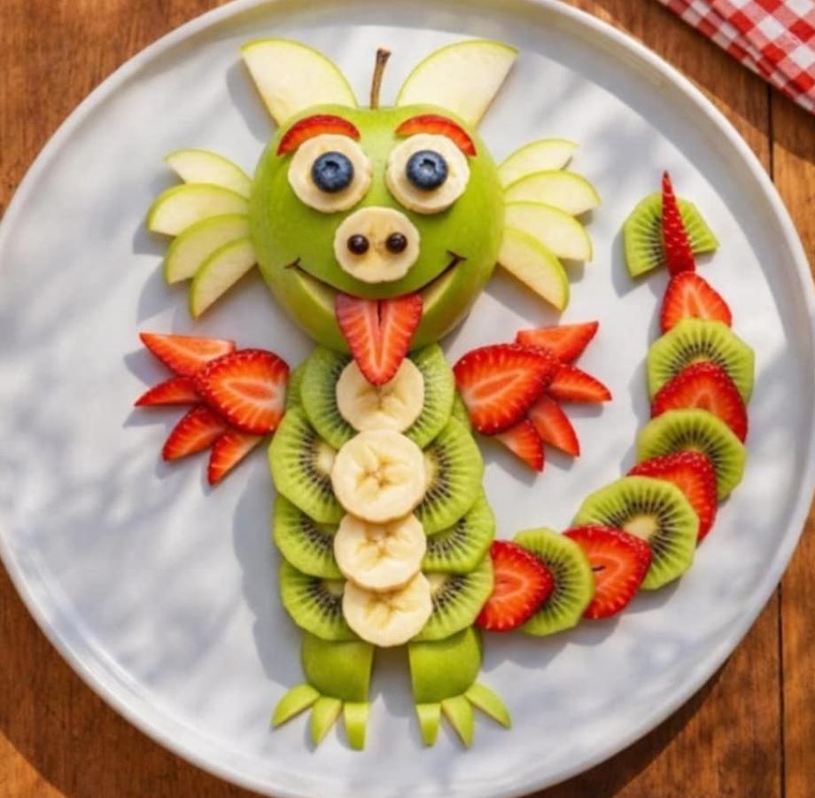 Весели картинки в чинията 