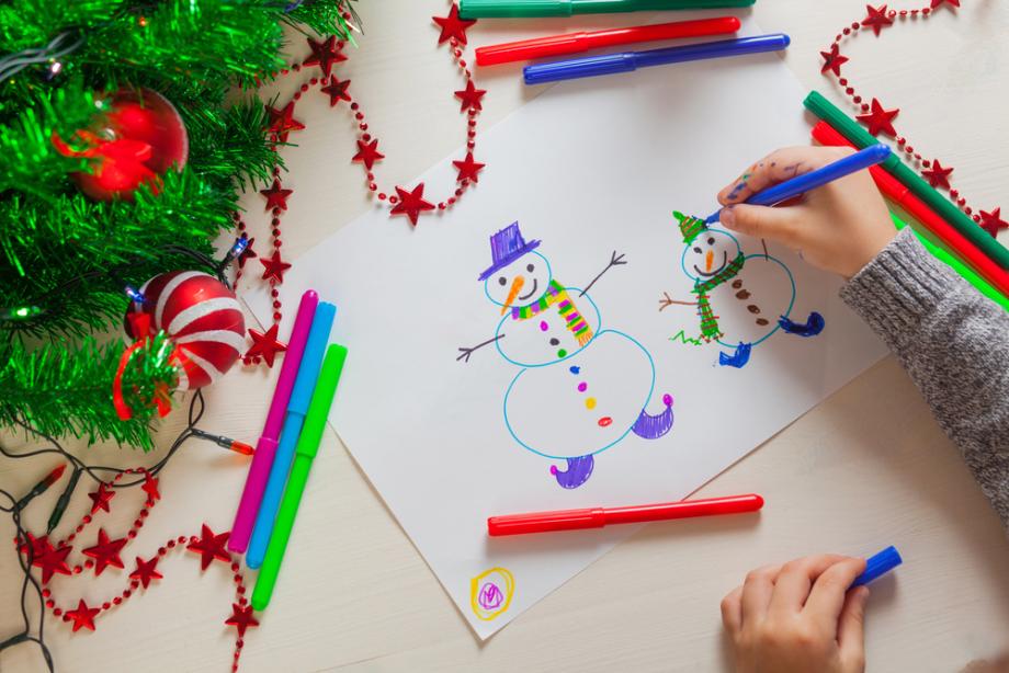 Да нарисуваме Снежко